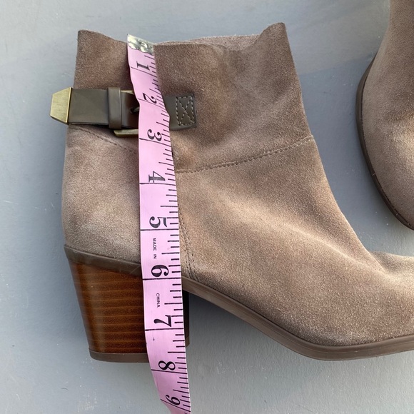 Franco Sarto Suede Ankle Booties - Picture 5 of 7